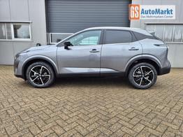 Nissan Qashqai 1.3 DIG-T MHEV 158 PS X-Tronic Tekna Voll-Leder Klimaautomatik PanoGlasdach Sitzheizung Lenkradheizung Navi Head-Up Display elektr. Heckklappe ACC PDC v+h 360&deg;Kamera DAB Bluetooth Touchscreen Apple CarPlay Android Auto 19"LM 