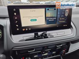 Nissan Qashqai 1.3 DIG-T MHEV 158 PS X-Tronic Tekna Voll-Leder Klimaautomatik PanoGlasdach Sitzheizung Lenkradheizung Navi Head-Up Display elektr. Heckklappe ACC PDC v+h 360&deg;Kamera DAB Bluetooth Touchscreen Apple CarPlay Android Auto 19"LM 