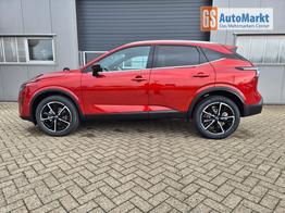 Nissan Qashqai 1.3 DIG-T MHEV 158 PS X-Tronic Tekna Voll-Leder Klimaautomatik PanoGlasdach Sitzheizung Lenkradheizung Navi Head-Up Display elektr. Heckklappe ACC PDC v+h 360&deg;Kamera DAB Bluetooth Touchscreen Apple CarPlay Android Auto 19"LM 