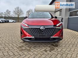 Nissan Qashqai 1.3 DIG-T MHEV 158 PS X-Tronic Tekna Voll-Leder Klimaautomatik PanoGlasdach Sitzheizung Lenkradheizung Navi Head-Up Display elektr. Heckklappe ACC PDC v+h 360&deg;Kamera DAB Bluetooth Touchscreen Apple CarPlay Android Auto 19"LM 