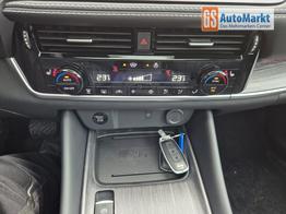 Nissan Qashqai 1.3 DIG-T MHEV 158 PS X-Tronic Tekna Voll-Leder Klimaautomatik PanoGlasdach Sitzheizung Lenkradheizung Navi Head-Up Display elektr. Heckklappe ACC PDC v+h 360&deg;Kamera DAB Bluetooth Touchscreen Apple CarPlay Android Auto 19"LM 
