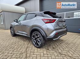 Nissan Juke 1.0 DIG-T 114PS N-Design Automatik Teil-Leder Klimaautomatik Sitzheizung Lenkradheizung PDC v+h R&uuml;ckf.Kamera Navi 19"LM Bluetooth Touchscreen Apple CarPlay Android Auto 