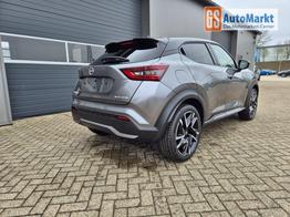 Nissan Juke 1.0 DIG-T 114PS N-Design Automatik Teil-Leder Klimaautomatik Sitzheizung Lenkradheizung PDC v+h R&uuml;ckf.Kamera Navi 19"LM Bluetooth Touchscreen Apple CarPlay Android Auto 