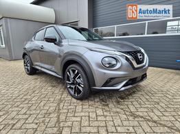 Nissan Juke 1.0 DIG-T 114PS N-Design Automatik Teil-Leder Klimaautomatik Sitzheizung Lenkradheizung PDC v+h R&uuml;ckf.Kamera Navi 19"LM Bluetooth Touchscreen Apple CarPlay Android Auto 