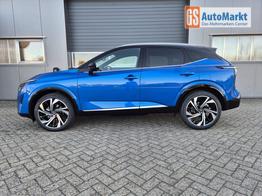 Nissan Qashqai 1.3 DIG-T MHEV 158 PS X-Tronic Tekna Premium Paket 20"LM Teil-Leder PanoGlasdach Klimaautomatik Sitzheizung Lenkradheizung Navi Head-Up Display elektr. Heckklappe ACC PDC v+h 360&deg;Kamera DAB Bluetooth Touchscreen Apple CarPlay Android Auto 