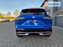 Nissan Qashqai 1.3 DIG-T MHEV 158 PS X-Tronic Tekna Premium Paket 20"LM Teil-Leder PanoGlasdach Klimaautomatik Sitzheizung Lenkradheizung Navi Head-Up Display elektr. Heckklappe ACC PDC v+h 360&deg;Kamera DAB Bluetooth Touchscreen Apple CarPlay Android Auto 
