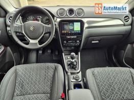 Suzuki Vitara Comfort+ 110PS MHEV 4x4 ALLGRIP 1.4 Boosterjet Allrad Teilleder mit Alcantara Navi Klimaautomatik Sitzheizung ACC PDC v+h R&uuml;ckf.Kamera Suzuki-Radio Apple CarPlay Android Auto Touchscreen 2xKeyless 17-LM 