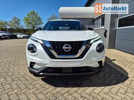 Nissan Juke 1.0 DIG-T 114PS N-Connecta Teil-Leder Klimaautomatik PDC v+h R&uuml;ckf.Kamera Bluetooth Touchscreen Apple CarPlay Android Auto 17"LM 