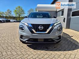 Nissan Juke 1.0 DIG-T 114PS N-Connecta Teil-Leder Klimaautomatik PDC v+h R&uuml;ckf.Kamera Bluetooth Touchscreen Apple CarPlay Android Auto 17"LM 