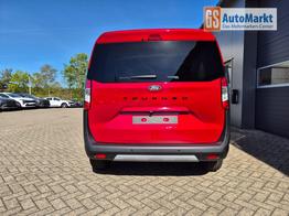 Ford Tourneo Courier 1.0 EcoBoost 125PS Active Teil-Leder Sitzheizung Lenkradheizung Klimaautomatik PDC v+h R&uuml;ckf.-Kamera ACC TWA Frontscheibe beheizb. Ford-Navi SYNC4 Apple CarPlay + Android Auto 