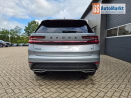 Skoda Kodiaq Sportline 1.5 TSI 204PS PHEV DSG schwenkb. AHK elektr. PanoDach HUD Alcantara PDC v+h 360&deg;Kamera CANTON Sound Klimaautomatik Sitzheizung Lenkradheizung Navi Apple CarPlay Android Auto 2xKeyless 19"LM vollelektr. Reichweite 116KM 
