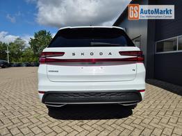 Skoda Kodiaq Sportline 1.5 TSI 204PS PHEV DSG schwenkb. AHK elektr. PanoDach HUD Alcantara PDC v+h 360&deg;Kamera CANTON Sound Klimaautomatik Sitzheizung Lenkradheizung Navi Apple CarPlay Android Auto 2xKeyless 19"LM vollelektr. Reichweite 116KM 