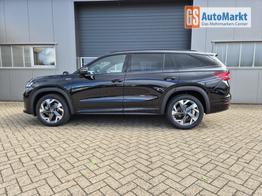 Skoda Kodiaq Sportline 1.5 TSI 204PS PHEV DSG schwenkb. AHK elektr. PanoDach HUD Alcantara PDC v+h 360&deg;Kamera CANTON Sound Klimaautomatik Sitzheizung Lenkradheizung Navi Apple CarPlay Android Auto 2xKeyless 19"LM vollelektr. Reichweite 116KM 