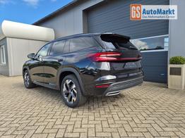 Skoda Kodiaq Sportline 1.5 TSI 204PS PHEV DSG schwenkb. AHK elektr. PanoDach HUD Alcantara PDC v+h 360&deg;Kamera CANTON Sound Klimaautomatik Sitzheizung Lenkradheizung Navi Apple CarPlay Android Auto 2xKeyless 19"LM vollelektr. Reichweite 116KM 