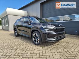 Skoda Kodiaq Sportline 1.5 TSI 204PS PHEV DSG schwenkb. AHK elektr. PanoDach HUD Alcantara PDC v+h 360&deg;Kamera CANTON Sound Klimaautomatik Sitzheizung Lenkradheizung Navi Apple CarPlay Android Auto 2xKeyless 19"LM vollelektr. Reichweite 116KM 