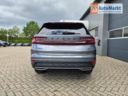 Skoda Kodiaq Sportline 1.5 TSI 204PS PHEV DSG schwenkb. AHK elektr. PanoDach HUD Alcantara PDC v+h 360&deg;Kamera CANTON Sound Klimaautomatik Sitzheizung Lenkradheizung Navi Apple CarPlay Android Auto 2xKeyless 19"LM vollelektr. Reichweite 116KM 