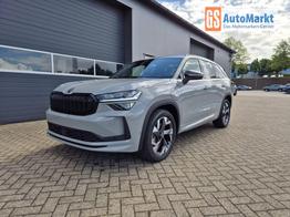 Skoda Kodiaq Sportline 1.5 TSI 204PS PHEV DSG schwenkb. AHK elektr. PanoDach HUD Alcantara PDC v+h 360&deg;Kamera CANTON Sound Klimaautomatik Sitzheizung Lenkradheizung Navi Apple CarPlay Android Auto 2xKeyless 19"LM vollelektr. Reichweite 116KM 
