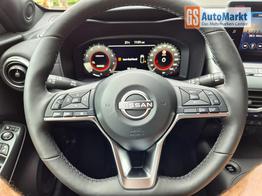 Nissan Juke 1.0 DIG-T 114PS N-Connecta Sitzheizung Lenkradheizung Teil-Leder Klimaautomatik PDC v+h R&uuml;ckf.Kamera Bluetooth Touchscreen Apple CarPlay Android Auto 17"LM 