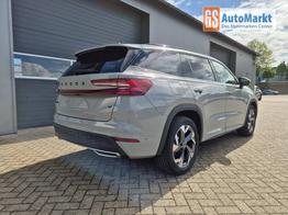 Skoda Kodiaq Sportline 1.5 TSI 204PS PHEV DSG schwenkb. AHK elektr. PanoDach HUD Alcantara PDC v+h 360&deg;Kamera CANTON Sound Klimaautomatik Sitzheizung Lenkradheizung Navi Apple CarPlay Android Auto 2xKeyless 19"LM vollelektr. Reichweite 116KM 