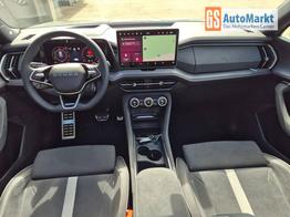 Skoda Kodiaq Sportline 1.5 TSI 204PS PHEV DSG schwenkb. AHK elektr. PanoDach HUD Alcantara PDC v+h 360&deg;Kamera CANTON Sound Klimaautomatik Sitzheizung Lenkradheizung Navi Apple CarPlay Android Auto 2xKeyless 19"LM vollelektr. Reichweite 116KM 
