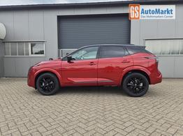 Nissan Qashqai 1.3 DIG-T MHEV 158 PS X-Tronic N-Design Head-Up Display Teil-Leder Klimaautomatik Sitzheizung Lenkradheizung Navi elektr. Heckklappe ACC PDC v+h 360&deg;Kamera DAB Bluetooth Touchscreen Apple CarPlay Android Auto 19"Zoll 