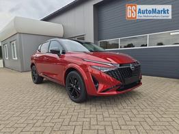 Nissan Qashqai 1.3 DIG-T MHEV 158 PS X-Tronic N-Design Head-Up Display Teil-Leder Klimaautomatik Sitzheizung Lenkradheizung Navi elektr. Heckklappe ACC PDC v+h 360&deg;Kamera DAB Bluetooth Touchscreen Apple CarPlay Android Auto 19"Zoll 