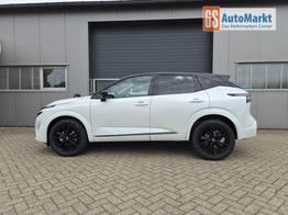 Nissan Qashqai 1.3 DIG-T MHEV 158 PS X-Tronic N-Design Head-Up Display Teil-Leder Klimaautomatik Sitzheizung Lenkradheizung Navi elektr. Heckklappe ACC PDC v+h 360&deg;Kamera DAB Bluetooth Touchscreen Apple CarPlay Android Auto 19"Zoll 