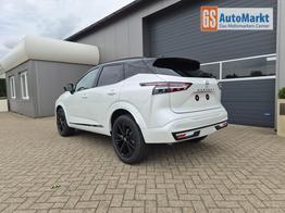 Nissan Qashqai 1.3 DIG-T MHEV 158 PS X-Tronic N-Design Head-Up Display Teil-Leder Klimaautomatik Sitzheizung Lenkradheizung Navi elektr. Heckklappe ACC PDC v+h 360&deg;Kamera DAB Bluetooth Touchscreen Apple CarPlay Android Auto 19"Zoll 