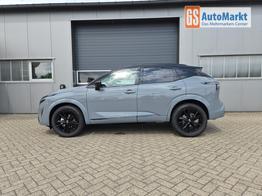 Nissan Qashqai 1.3 DIG-T MHEV 158 PS X-Tronic N-Design PanoDach Teil-Leder Klimaautomatik Sitzheizung Lenkradheizung Navi ACC PDC v+h 360&deg;Kamera DAB Bluetooth Touchscreen Apple CarPlay Android Auto 19"Zoll 