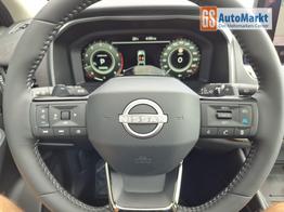 Nissan Qashqai 1.3 DIG-T MHEV 158 PS X-Tronic N-Design PanoDach Teil-Leder Klimaautomatik Sitzheizung Lenkradheizung Navi ACC PDC v+h 360&deg;Kamera DAB Bluetooth Touchscreen Apple CarPlay Android Auto 19"Zoll 