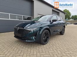 Nissan Qashqai 1.3 DIG-T MHEV 158 PS X-Tronic N-Design PanoDach Teil-Leder Klimaautomatik Sitzheizung Lenkradheizung Navi ACC PDC v+h 360&deg;Kamera DAB Bluetooth Touchscreen Apple CarPlay Android Auto 19"Zoll 