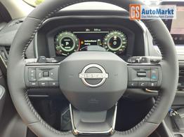 Nissan Qashqai 1.3 DIG-T MHEV 158 PS X-Tronic N-Design PanoDach Teil-Leder Klimaautomatik Sitzheizung Lenkradheizung Navi ACC PDC v+h 360&deg;Kamera DAB Bluetooth Touchscreen Apple CarPlay Android Auto 19"Zoll 