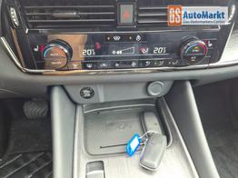 Nissan Qashqai 1.3 DIG-T MHEV 158 PS X-Tronic N-Design PanoDach Teil-Leder Klimaautomatik Sitzheizung Lenkradheizung Navi ACC PDC v+h 360&deg;Kamera DAB Bluetooth Touchscreen Apple CarPlay Android Auto 19"Zoll 