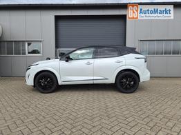 Nissan Qashqai 1.3 DIG-T MHEV 158 PS X-Tronic N-Design PanoDach Teil-Leder Klimaautomatik Sitzheizung Lenkradheizung Navi ACC PDC v+h 360&deg;Kamera DAB Bluetooth Touchscreen Apple CarPlay Android Auto 19"Zoll 