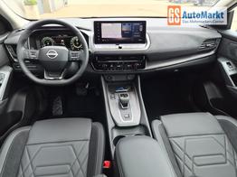 Nissan Qashqai 1.3 DIG-T MHEV 158 PS X-Tronic N-Design PanoDach Teil-Leder Klimaautomatik Sitzheizung Lenkradheizung Navi ACC PDC v+h 360&deg;Kamera DAB Bluetooth Touchscreen Apple CarPlay Android Auto 19"Zoll 