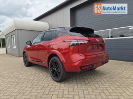 Nissan Qashqai 1.3 DIG-T MHEV 158 PS X-Tronic N-Design PanoDach Teil-Leder Klimaautomatik Sitzheizung Lenkradheizung Navi ACC PDC v+h 360&deg;Kamera DAB Bluetooth Touchscreen Apple CarPlay Android Auto 19"Zoll 