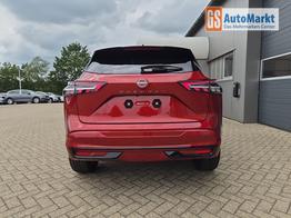 Nissan Qashqai 1.3 DIG-T MHEV 158 PS X-Tronic N-Design PanoDach Teil-Leder Klimaautomatik Sitzheizung Lenkradheizung Navi ACC PDC v+h 360&deg;Kamera DAB Bluetooth Touchscreen Apple CarPlay Android Auto 19"Zoll 
