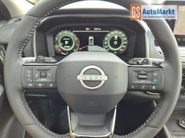 Nissan Qashqai 1.3 DIG-T MHEV 158 PS X-Tronic N-Design PanoDach Teil-Leder Klimaautomatik Sitzheizung Lenkradheizung Navi ACC PDC v+h 360&deg;Kamera DAB Bluetooth Touchscreen Apple CarPlay Android Auto 19"Zoll 