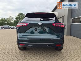 Nissan Qashqai 1.3 DIG-T MHEV 158 PS X-Tronic N-Design Head-Up Display Teil-Leder Klimaautomatik Sitzheizung Lenkradheizung Navi elektr. Heckklappe ACC PDC v+h 360&deg;Kamera DAB Bluetooth Touchscreen Apple CarPlay Android Auto 19"Zoll 