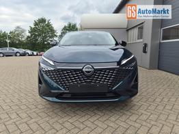 Nissan Qashqai 1.3 DIG-T MHEV 158 PS X-Tronic N-Design Head-Up Display Teil-Leder Klimaautomatik Sitzheizung Lenkradheizung Navi elektr. Heckklappe ACC PDC v+h 360&deg;Kamera DAB Bluetooth Touchscreen Apple CarPlay Android Auto 19"Zoll 