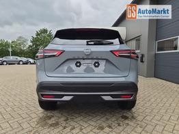 Nissan Qashqai 1.3 DIG-T MHEV 158 PS X-Tronic N-Connecta Teil-Leder PanoGlasdach Klimaautomatik Sitzheizung Lenkradheizung Navi ACC PDC v+h 360&deg;Kamera DAB Bluetooth Touchscreen Apple CarPlay Android Auto 18"LM 