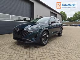 Nissan Qashqai 1.3 DIG-T MHEV 158 PS X-Tronic N-Connecta Teil-Leder PanoGlasdach Klimaautomatik Sitzheizung Lenkradheizung Navi ACC PDC v+h 360&deg;Kamera DAB Bluetooth Touchscreen Apple CarPlay Android Auto 18"LM 