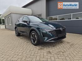 Nissan Qashqai 1.3 DIG-T MHEV 158 PS X-Tronic N-Connecta Teil-Leder PanoGlasdach Klimaautomatik Sitzheizung Lenkradheizung Navi ACC PDC v+h 360&deg;Kamera DAB Bluetooth Touchscreen Apple CarPlay Android Auto 18"LM 