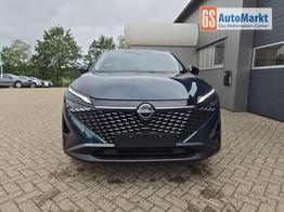 Nissan Qashqai 1.3 DIG-T MHEV 158 PS X-Tronic N-Connecta Teil-Leder PanoGlasdach Klimaautomatik Sitzheizung Lenkradheizung Navi ACC PDC v+h 360&deg;Kamera DAB Bluetooth Touchscreen Apple CarPlay Android Auto 18"LM 