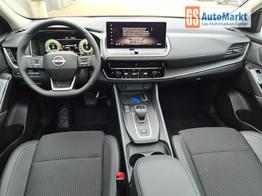 Nissan Qashqai 1.3 DIG-T MHEV 158 PS X-Tronic N-Connecta Teil-Leder PanoGlasdach Klimaautomatik Sitzheizung Lenkradheizung Navi ACC PDC v+h 360&deg;Kamera DAB Bluetooth Touchscreen Apple CarPlay Android Auto 18"LM 