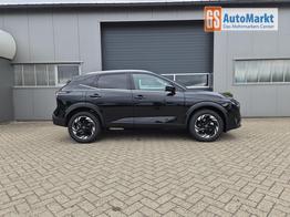 Nissan Qashqai 1.3 DIG-T MHEV 158 PS X-Tronic N-Connecta Teil-Leder PanoGlasdach Klimaautomatik Sitzheizung Lenkradheizung Navi ACC PDC v+h 360&deg;Kamera DAB Bluetooth Touchscreen Apple CarPlay Android Auto 18"LM 