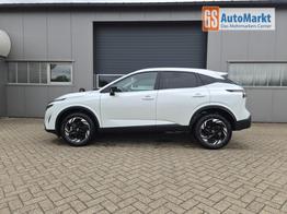 Nissan Qashqai 1.3 DIG-T MHEV 158 PS X-Tronic N-Connecta Teil-Leder PanoGlasdach Klimaautomatik Sitzheizung Lenkradheizung Navi ACC PDC v+h 360&deg;Kamera DAB Bluetooth Touchscreen Apple CarPlay Android Auto 18"LM 