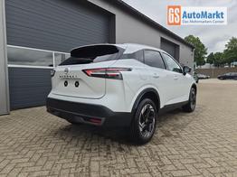 Nissan Qashqai 1.3 DIG-T MHEV 158 PS X-Tronic N-Connecta Teil-Leder PanoGlasdach Klimaautomatik Sitzheizung Lenkradheizung Navi ACC PDC v+h 360&deg;Kamera DAB Bluetooth Touchscreen Apple CarPlay Android Auto 18"LM 
