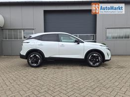 Nissan Qashqai 1.3 DIG-T MHEV 158 PS X-Tronic N-Connecta Teil-Leder PanoGlasdach Klimaautomatik Sitzheizung Lenkradheizung Navi ACC PDC v+h 360&deg;Kamera DAB Bluetooth Touchscreen Apple CarPlay Android Auto 18"LM 