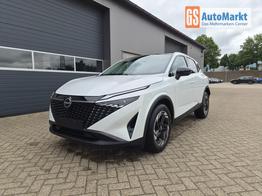 Nissan Qashqai 1.3 DIG-T MHEV 158 PS X-Tronic N-Connecta Teil-Leder PanoGlasdach Klimaautomatik Sitzheizung Lenkradheizung Navi ACC PDC v+h 360&deg;Kamera DAB Bluetooth Touchscreen Apple CarPlay Android Auto 18"LM 